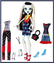 Frankie Stein from Monster High - I Heart Fashion manufactured by Mattel [Loose]