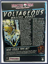 Frankie Stein as Voltageous from Monster High - Power Ghouls manufactured by Mattel [Back]