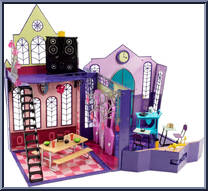 High School from Monster High - Playsets manufactured by Mattel [Loose]
