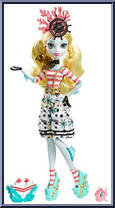 Lagoona Blue (Nautical Ghouls) from Monster High - Shriekwrecked manufactured by Mattel [Loose]