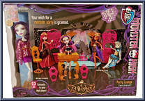 Party Lounge (Spectra Vondergeist) from Monster High - 13 Wishes manufactured by Mattel [Front]