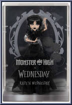 Rave'N Dance Wednesday from Monster High - Monster High x Wednesday manufactured by Mattel [Front]