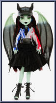 Raven Rhapsody from Monster High - Off-White manufactured by Mattel [Loose]