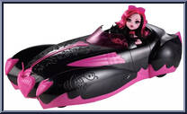 Roadster & Draculaura from Monster High - Playsets manufactured by Mattel [Loose]