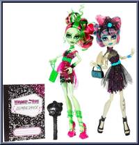 Rochelle Goyle & Venus McFlytrap from Monster High - Zombie Shake manufactured by Mattel [Loose]