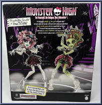 Rochelle Goyle & Venus McFlytrap from Monster High - Zombie Shake manufactured by Mattel [Back]