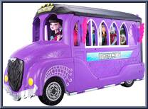 School Bus from Monster High - Playsets manufactured by Mattel [Loose]