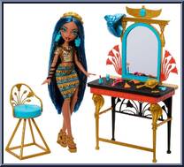 Self-Scare Day Vanity (Cleo de Nile) from Monster High - Playsets manufactured by Mattel [Loose]