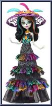 Skelita Calaveras (Dia de Muertos) from Monster High - Howliday manufactured by Mattel [Loose]