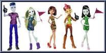 Student Disembody 5-Pack from Monster High - We Are Monster High manufactured by Mattel [Loose]