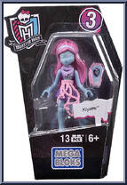 Kiyomi Haunterly from Monster High - Ghouls Skullection 3 manufactured by Mega Bloks [Front]
