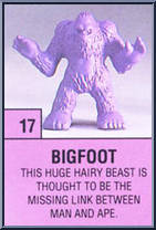Bigfoot from Monster in My Pocket - Series 1 manufactured by Matchbox [Loose]