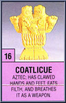Coatlicue from Monster in My Pocket - Series 1 manufactured by Matchbox [Loose]
