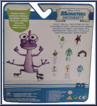 Randy from Monsters University - Scare Students manufactured by Spinmaster [Back]