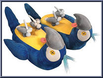 Dead Parrot Slippers Action Figure