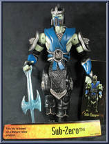 Sub-Zero from Mortal Kombat - Series 1 - Deception manufactured by Jazwares [Loose]