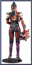 Kitana (Battle Kahnum Skin) (Platinum Edition) from Mortal Kombat - Basic Series manufactured by McFarlane [Loose]