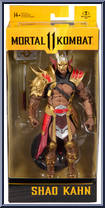 Shao Kahn (Gold Skin Armor) from Mortal Kombat - Mortal Kombat 11 manufactured by McFarlane [Front]