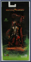 Spawn (Signed) from Mortal Kombat - Basic Series manufactured by McFarlane [Back]