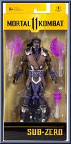 Sub-Zero (Winter Purple Skin) from Mortal Kombat - Mortal Kombat 11 manufactured by McFarlane [Front]