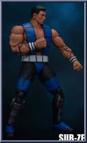 Sub-Zero (Unmasked) from Mortal Kombat - Basic Series manufactured by Storm Collectibles [Loose]