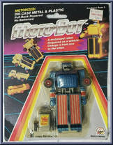 Dump Truck (Blue) from Moto-Bot - Basic Series manufactured by Zee Toys [Front]
