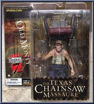 Old Monty (Texas Chainsaw Massacre) from Movie Maniacs - Series 7 manufactured by McFarlane [Front]