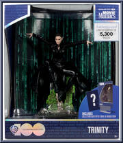 Trinity from Movie Maniacs (2023) - Matrix manufactured by McFarlane [Front]