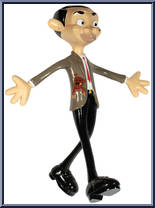 Mr. Bean from Mr. Bean - Bendables manufactured by NJ Croce [Loose]