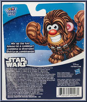 Chewbacca from Mr. Potato Head - Star Wars manufactured by Hasbro [Back]