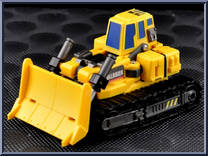 Excavator and Bulldozer from MTCombiner Series - Basic Series manufactured by Maketoys [Loose]