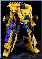 Wheel Loader and Mixer from MTCombiner Series - Basic Series manufactured by Maketoys [Loose]