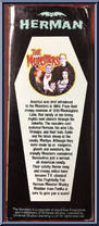 Herman from Munsters - Wacky Wobblers manufactured by Funko [Back]