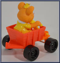 Fozzie Bear (Wagon) from Muppet Babies - Basic Series manufactured by McDonald's [Loose]