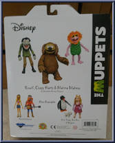 Rowlf / Mahna Mahna / Crazy Harry from Muppets - Basic Series manufactured by Diamond Select [Back]