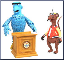 Sam the Eagle / Rizzo the Rat from Muppets - Basic Series manufactured by Diamond Select [Loose]