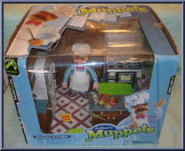 Kitchen (with Swedish Chef) from Muppet Show - Accessories manufactured by Palisades [Front]