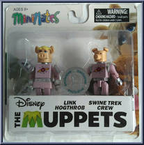 Link Hogthrob / Swine Trek Crew from Muppets - Minimates - Toys R Us - Series 2 manufactured by Diamond Select [Front]