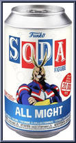 All Might (Chase) from My Hero Academia - Soda manufactured by Funko [Front]