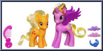 Princess Cadance / Applejack from My Little Pony: Friendship is Magic - Crystal Princess (Masquerade) manufactured by Hasbro [Loose]