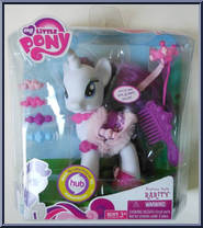 Rarity from My Little Pony: Friendship is Magic - Fashion Style Ponies manufactured by Hasbro [Front]