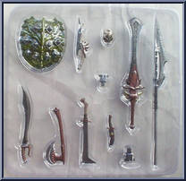 Dark Forces Weapons from Mythic Legions - Advent of Decay - Accessories manufactured by Four Horsemen [Front]