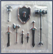 Dwarf Weapons from Mythic Legions - Advent of Decay - Accessories manufactured by Four Horsemen [Back]