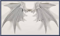 Vampire Wings from Mythic Legions - Illythia - Accessories manufactured by Four Horsemen [Loose]