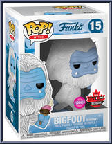Bigfoot (Snowy) (Flocked) from Myths - Pop! Vinyl Figures manufactured by Funko [Front]