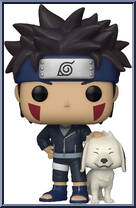Kiba with Akamaru from Naruto - Pop! Vinyl Figures manufactured by Funko [Loose]