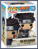 Kiba with Akamaru from Naruto - Pop! Vinyl Figures manufactured by Funko [Front]