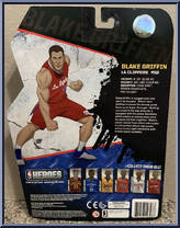 Blake Griffin from NBA Heroes - Basic Series manufactured by Jazwares [Back]