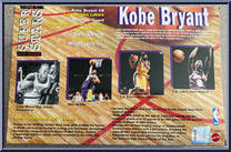Kobe Bryant from NBA Superstars - Then & Now manufactured by Mattel [Back]