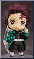 Tanjiro Kamado from Nendoroid - Demon Slayer: Kimetsu no Yaiba manufactured by Good Smile Company [Loose]